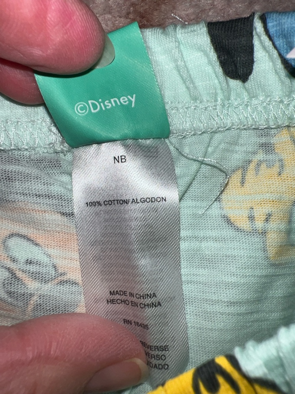 NEW Disney Mint Green "Best Pals" Character Short Matching Set - Picture 10 of 11